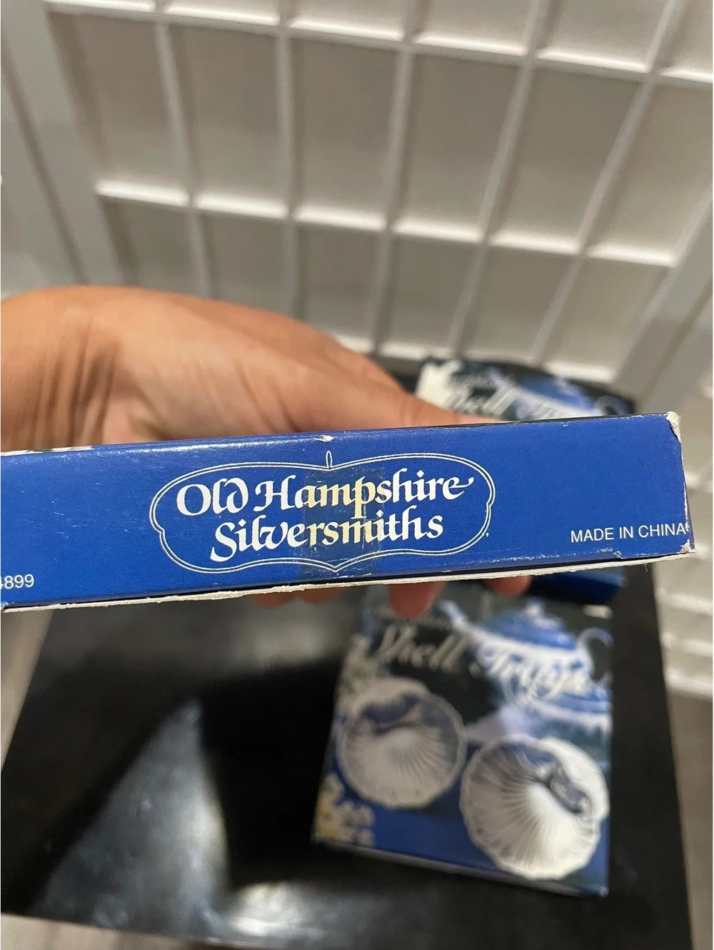 Vintage Old Hampshire Silversmiths Silverplated Shell Trays - 3 sets (6 total)